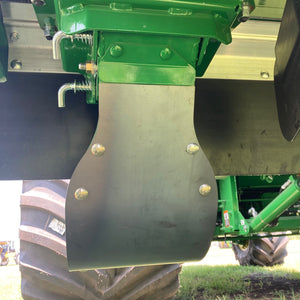 Combine Stalk Deflector Skid Plate